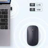 Parocīga bezvadu pele USB zaļajam datoram