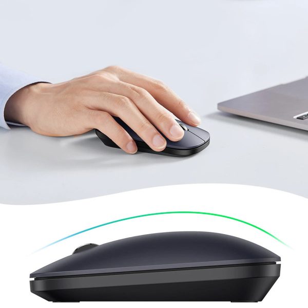 Parocīga bezvadu pele USB zaļajam datoram