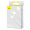 Dinamiskā sērija USB kabeļa kabelis - USB -C 100W 2m balts