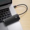 Daudzfunkcionāla rumbas lite sērija USB-C 2X USB PD HDMI SD/TF Black