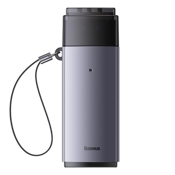 Adapter SD/TF USB karšu lasītāja Lite sērija pelēkā krāsā