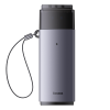 Adapter SD/TF USB karšu lasītāja Lite sērija pelēkā krāsā