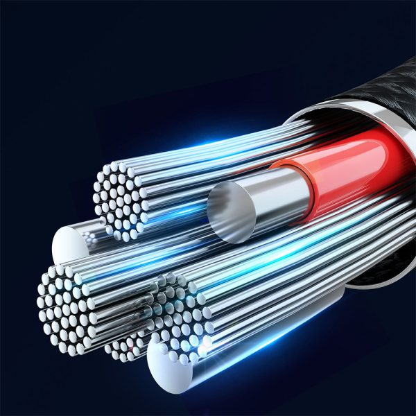 Kabeļa vads iPhone USB -C - Lightning Pd 20W 1,2m melns