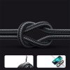 Kabeļa vads iPhone USB -C - Lightning Pd 20W 1,2m melns