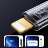 Kabeļa vads iPhone USB -C - Lightning Pd 20W 2M Blue
