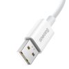 Cable Superior Series Superooc USB-A USB-C 65W 1M White White