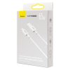 Cable Superior Series Superooc USB-A USB-C 65W 1M White White