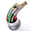 Cable Superior Series Superooc USB-A USB-C 65W 1M White White