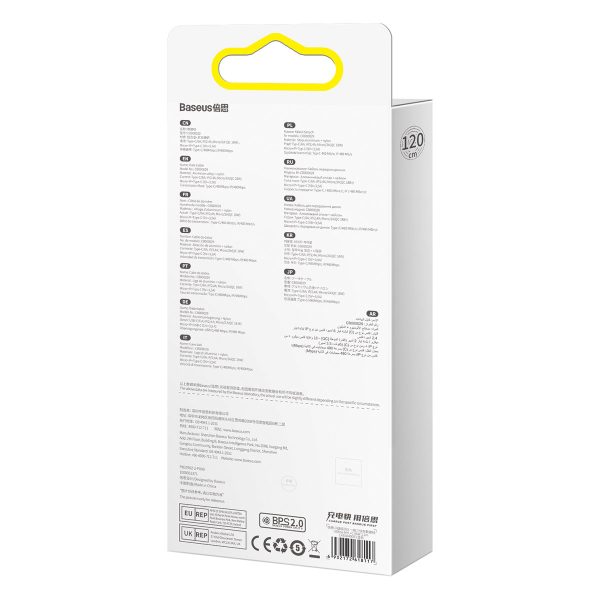3in1 kabelis ātram USB-A USB-C microUSB zibens 66W 480MB/s 1,2m zilā krāsā