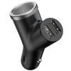 Automašīnas lādētājs Y-Type 2x USB + Lighter Socket 3