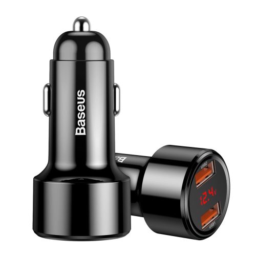 2x USB Magic Series Dual QC 3.0 45W 6A automašīnas lādētājs