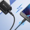 USB kabeļa kabelis - mikro USB 2A 1m melns