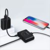 Hub Port Hub atlaide 4x USB 3,2 kabelis 0,5 m melns