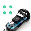 2x USB 24W 4,8A automašīnas lādētājs melns