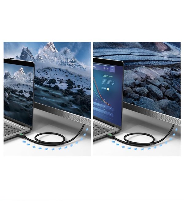 HDMI 2,0 4K 60Hz 30AWG 2M kabeļa kabelis