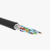 HDMI 1,4V 4K 60Hz 30AWG 2M melna kabeļa pagarinājuma kabelis