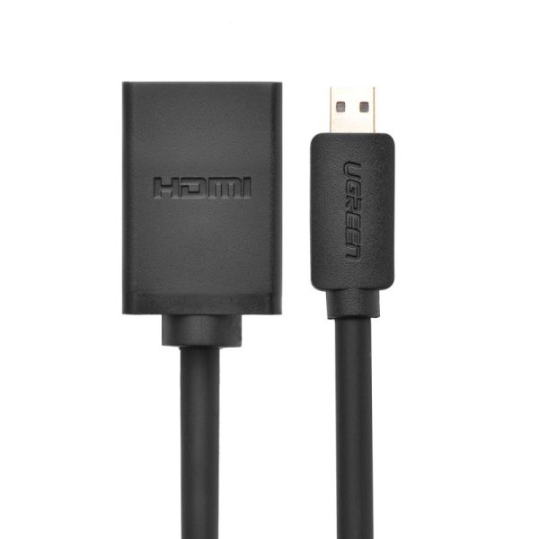 HDMI kabeļa kabelis - Micro HDMI 20cm melns