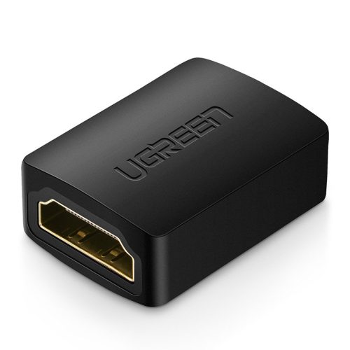 HDMI melnā kabeļa kabeļa savienotāja adapteris