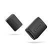 HDMI melnā kabeļa kabeļa savienotāja adapteris