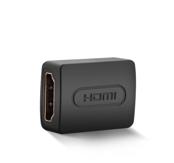 HDMI melnā kabeļa kabeļa savienotāja adapteris