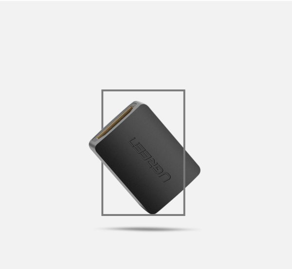 HDMI melnā kabeļa kabeļa savienotāja adapteris