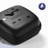 Gadījuma kaste austiņām un aksesuāriem GSM 8x8cm melnā krāsā