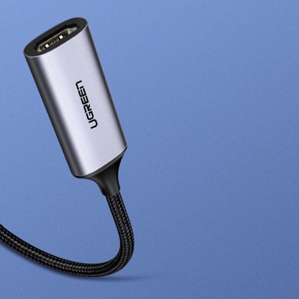 Adaptera adapteris USB-C HDMI 2,0 4K 60Hz Thunderbolt 3 pelēks