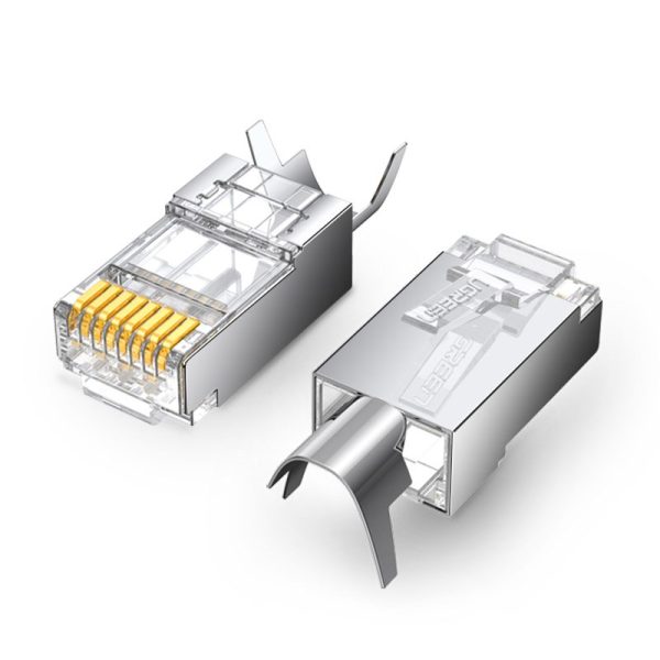 Modulārā spraudņa spraudnis RJ45 8P8C CAT 6A / 7 - iestatiet 10 gab.