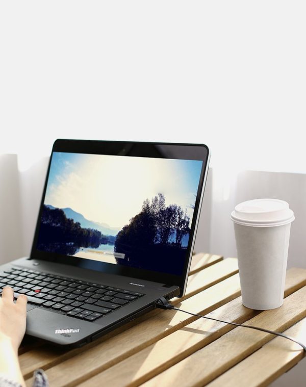 Plakana plākstera kabeļa tīkla kabeļa UTP RJ45 CAT 6 1000Mbps 2m melns