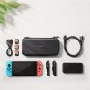 Nāca nospiediet Nintendo slēdzi un piederumi 26x12x4cm melnā krāsā