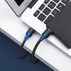Kabelis USB kabelis 2,0 vīrieši 0,5 m melni