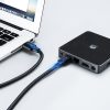 Kabelis USB kabelis 2,0 vīrieši 0,5 m melni