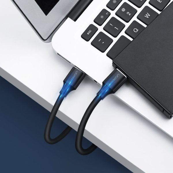 Kabelis USB 2.0 vīriešu kabelis 2m melns