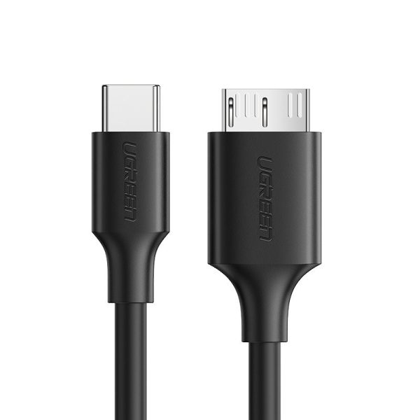 USB-C kabeļa kabeļa mikro USB-B superspeed 3