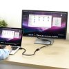 HDMI 4K 10,2 Gbps 340MHz 0,5 m melna kabeļa adapteris