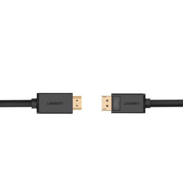 DisplayPort kabeļa adapteris uz HDMI 4K 30Hz 32 AWG 1,5m melns