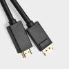 DisplayPort kabeļa adapteris uz HDMI 4K 30Hz 32 AWG 1,5m melns