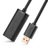 Pagarinājuma kabelis USB 2.0 480Mbps 5m melns
