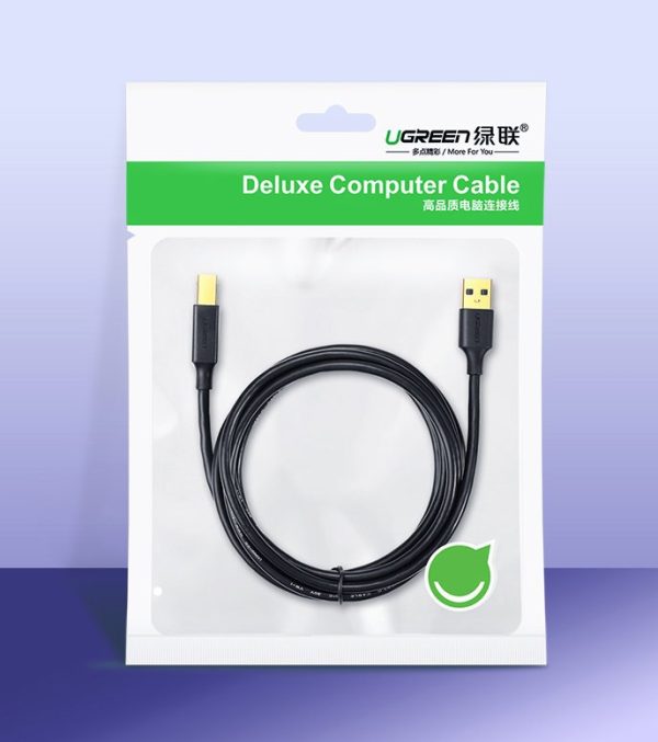 Kabelis Kabelis USB 2.0 printerim - USB -B 1,5m melns