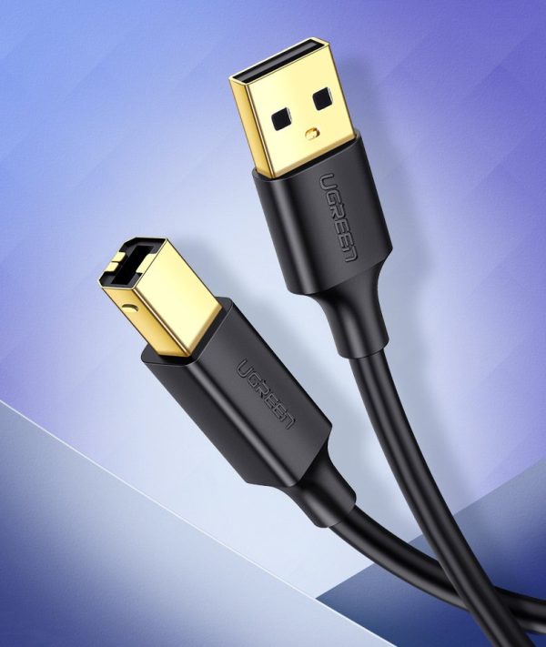 Kabelis Kabelis USB 2.0 printerim - USB -B 1,5m melns