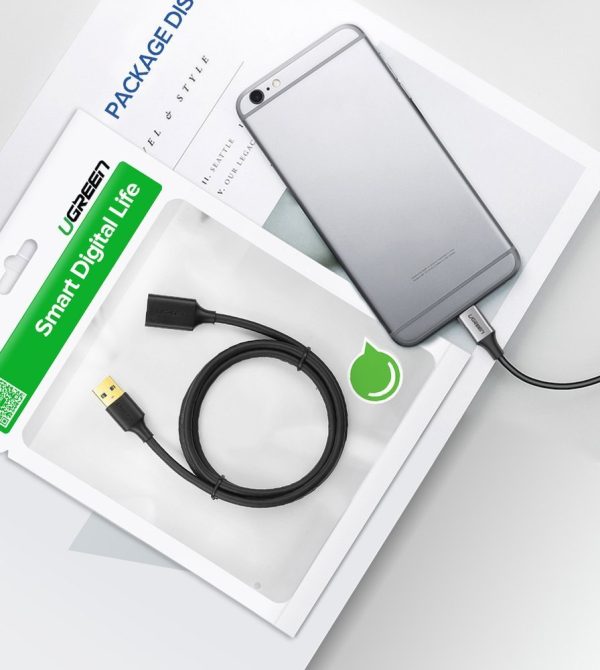 Dangrultion lietojumprogramma USB Dircy 3,0 2m Black