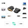 HDMI spraudņa adapteris - DVI vīrietis FHD 60Hz melns