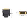 HDMI spraudņa adapteris - DVI vīrietis FHD 60Hz melns