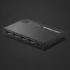 Splitter slēdzis HDMI sadalītājs - 3x HDMI 3d 4k melns