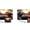 Adaptera adaptera kabelis ar vīriešu HDMI VGA sieviešu FHD melnā krāsā