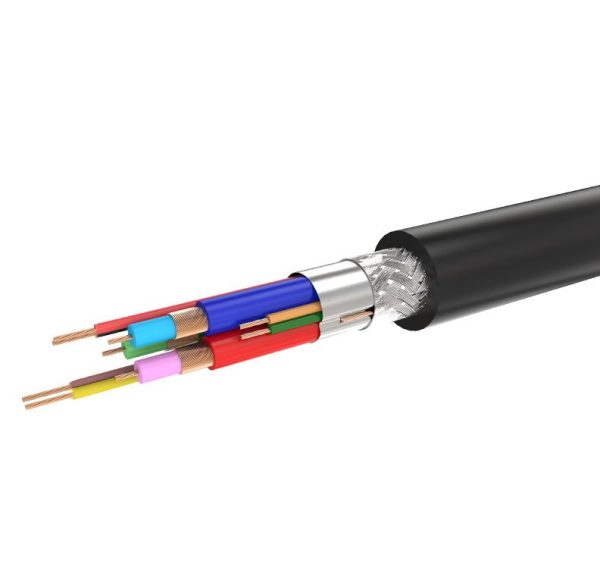 Adaptera adaptera kabelis ar vīriešu HDMI VGA sieviešu FHD melnā krāsā