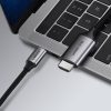 HDMI kabeļa kabelis-USB-C 4K 60Hz 1,5m melns un pelēks