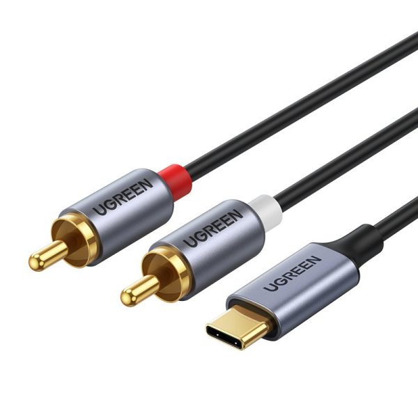 Kabelis USB -C skaņas kabeļa vīriešu - 2. vīriešu 1