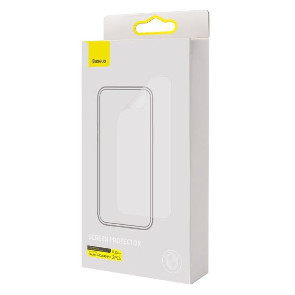 Aizsardzības plēve visam ekrānam 0,15 mm līdz Xiaomi Redmi K40 Pro Poco F3 caurspīdīgajam komplektam 2 gab.