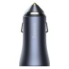 Ātrs USB-C USB-C USB 40W PD QC SCP FCP AFC + USB-C kabeļa apgaismojums pelēks